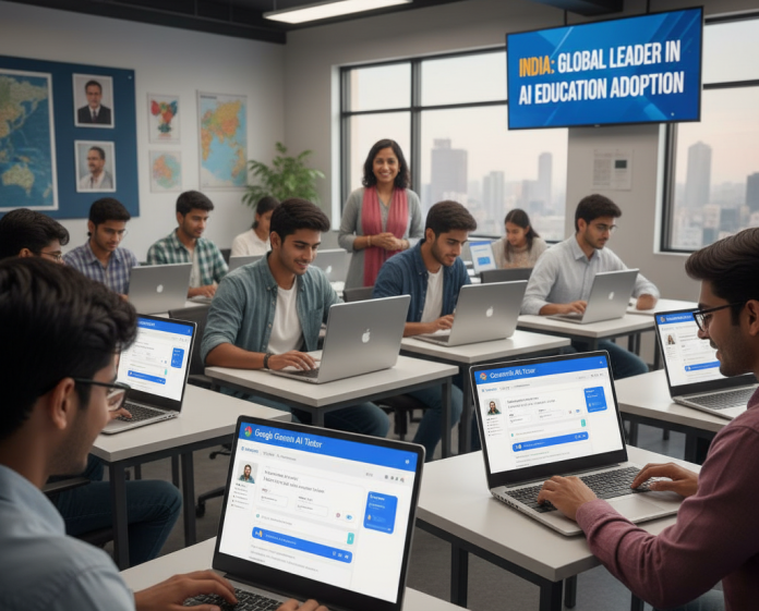 India Leads in Using Google Gemini’s AI Tutoring Tool India Leads in Using Google Gemini’s AI Tutoring Tool